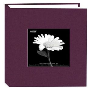 Pioneer 4x6 Natural Colors Cloth Frame Album, color BLUE, NEW